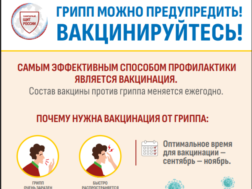 О старте прививочной кампании против гриппа  в Дульдургинском муниципальном округе